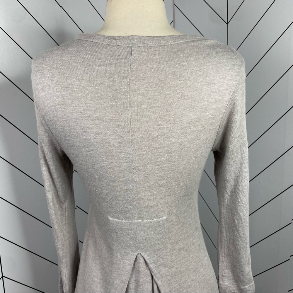 James Perse Gray Long Sleeve Dress Size 2 - Picture 6 of 7